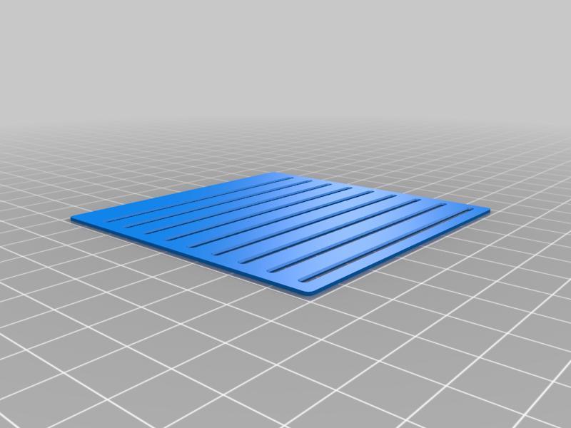 sticky note stencil with just lines