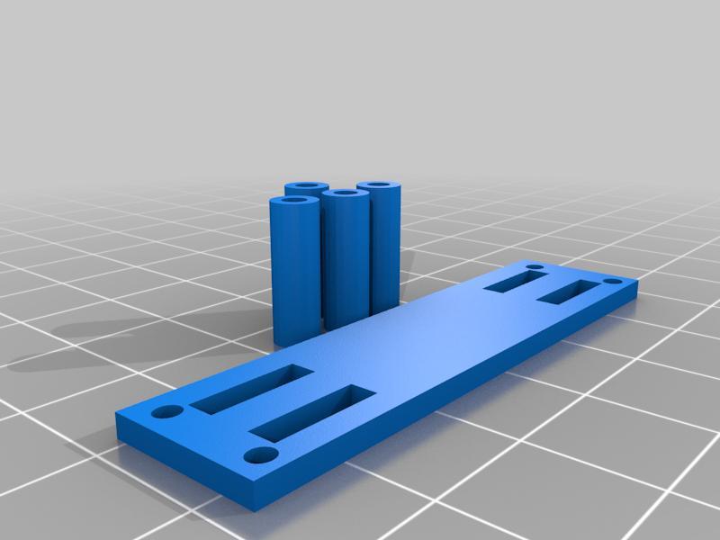 WPL axle servo mount