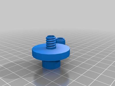 filament guide and nut