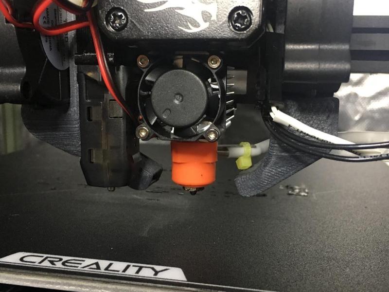 Dual 5015 blower duct for Ender 3 V3 SE