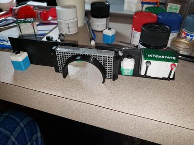 Radiator and core support to fit RC4WD Blazer body