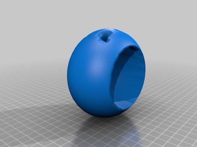 Pumpkin pen holder