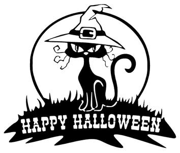 2D Halloween Sign 6