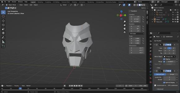 Dr. Doom Mask (COC)