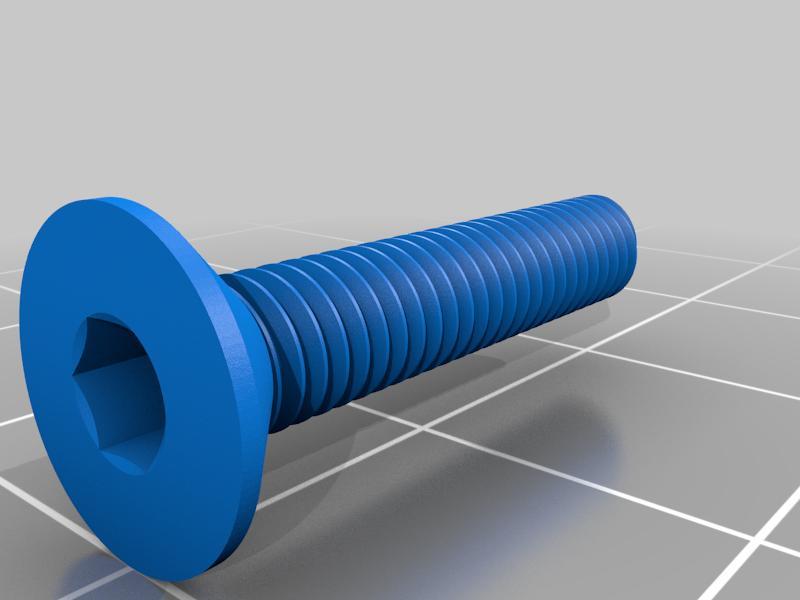 M4x20 H3 countersunk head screw