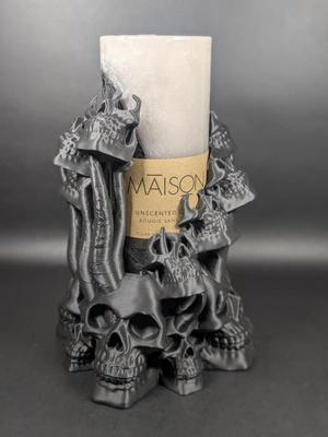 Eternal Skull Candle Holder