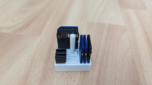 Dose für Micro-SD Karten und SD Karten