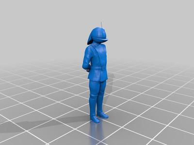Star Wars Imperial Death Star Gunner miniature