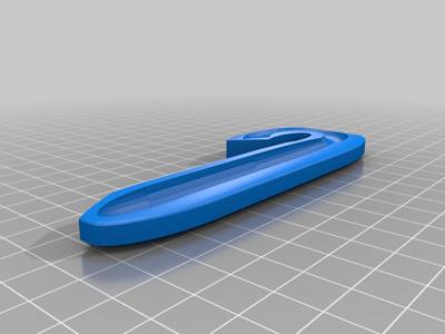Curly worm Fishing lure mold