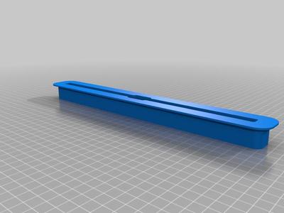 Hydrofoil track/rail mount