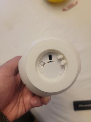 38mm (1-1/2") internal retaining ring for use in tea lights