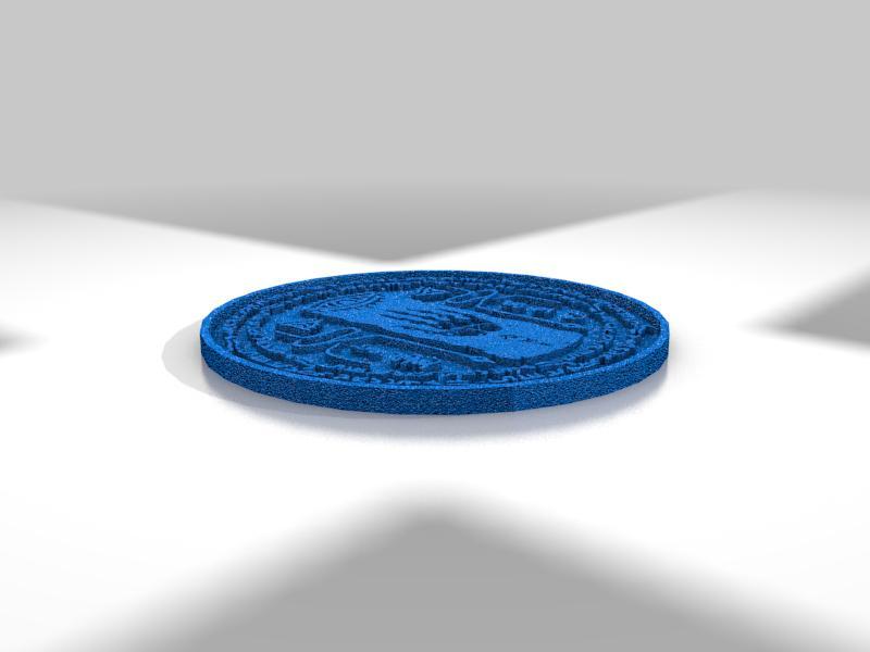 Zelda Tears of the Kingdom Zonai Gate Drink Coaster