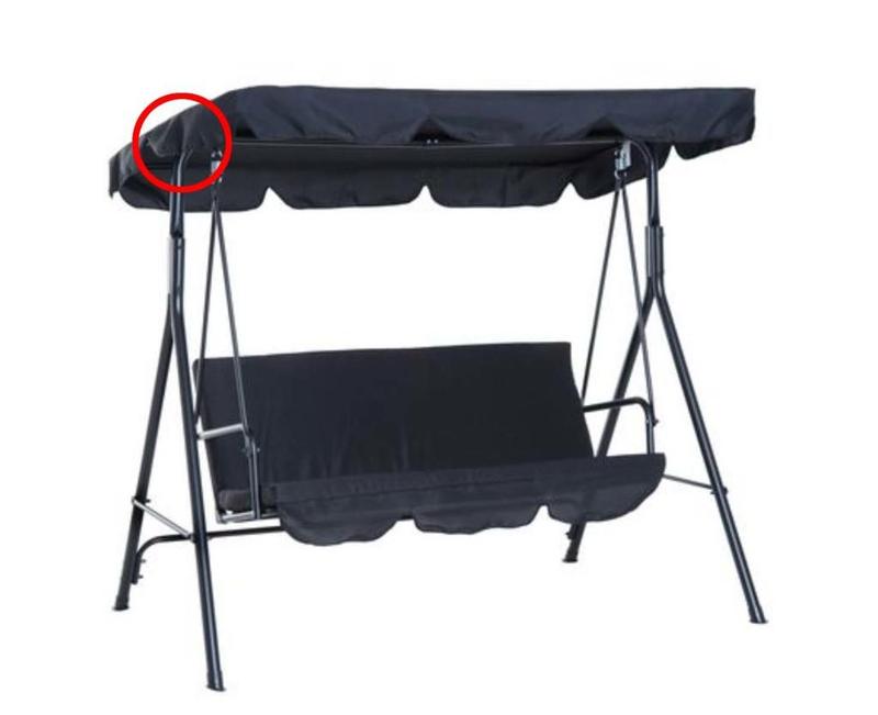 Garden Swing Canopy Armature