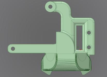 Ender 6  Biqu H2 500c 5015 Fan Mount
