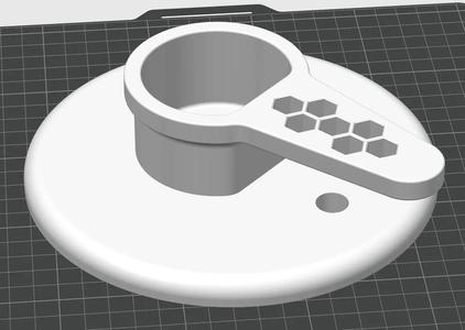 Holder for Type 2 Charger & Cable - Remix for 1 Mount Hole   