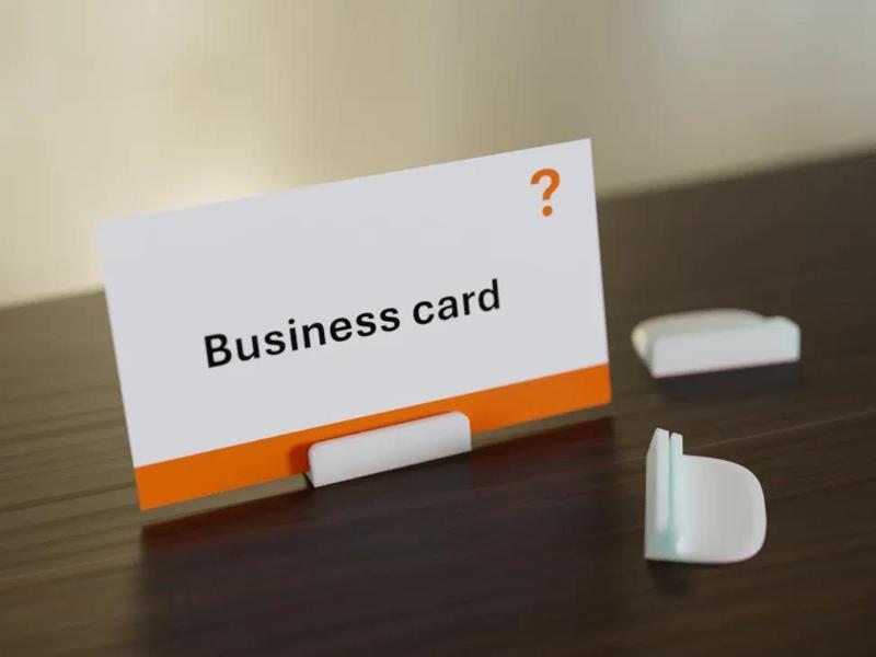 Business card stand   