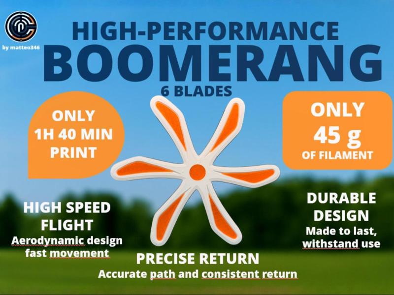 BOOMERANG HIGH-PERFORMANCE 6 WINGS