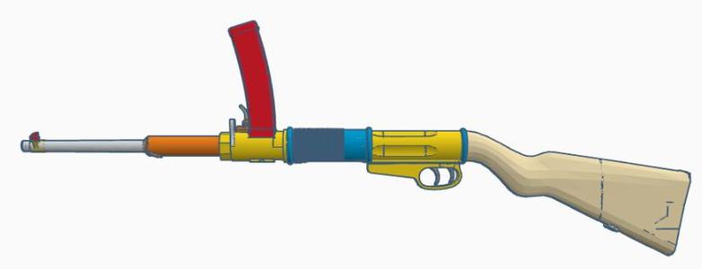 ww1 Italian ovp-1918 submachine gun (work in progress)