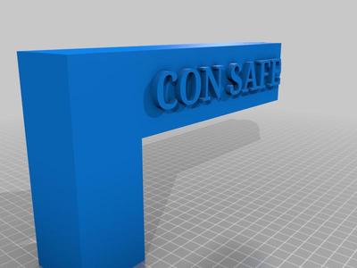 "CON SAFE" Prop Pistol