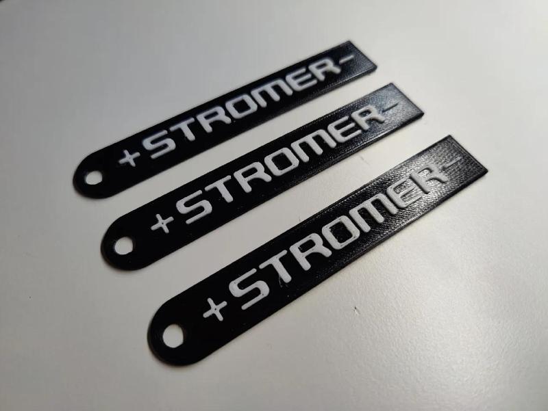 Stromer E-Bike Logo Keychain   