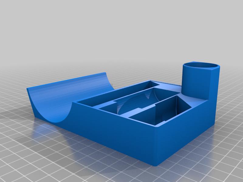 Portable Vacuum Cleaner parts storage