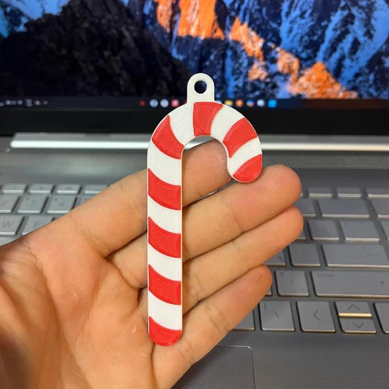 candy cane ornament   
