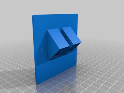 Dual Keystone Faceplate 80mm