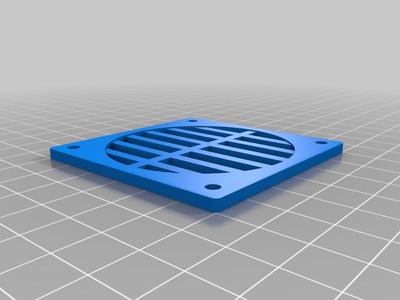 Big Extruder 60mm Fan Grid (0.8mm)