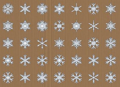 Snowflake ornament for christmass   
