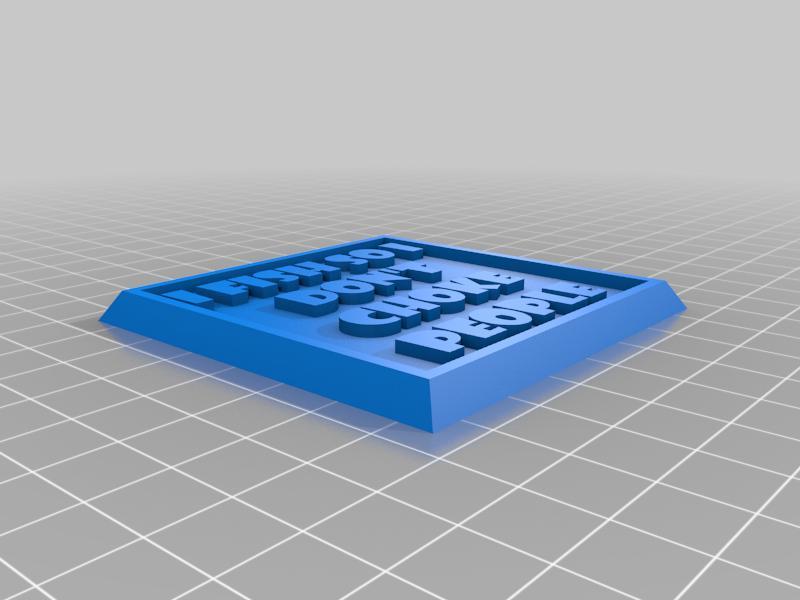 I FISH SO I DON'T CHOKE PEOPLE