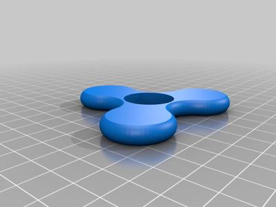 Tri fidget spinner only center hole