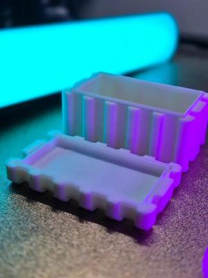 Plastic  Chest & Cover   