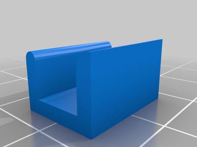 glass bed holder clip