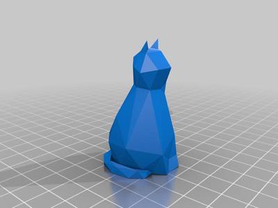 Low Poly Lucy The Cat