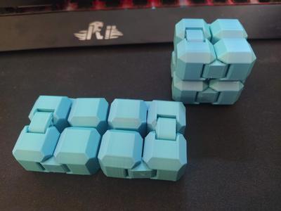 Infinity cube fidget toy