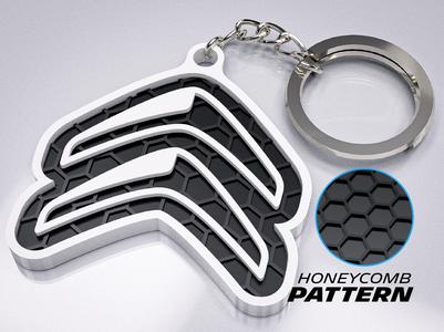 Citroen Keychain