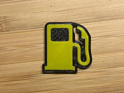 Fuel Pump Warning Light – 3D Printable Tag/Icon