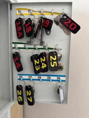 Room number key chain   