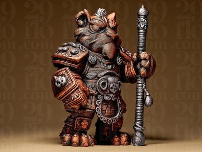 [4/4] Warrior Minis - TIGER