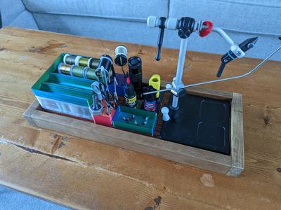Gridfinity Fly Tying Tool Blocks