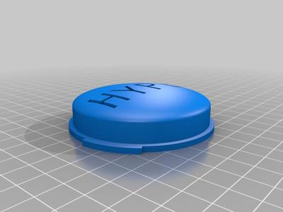 Customizable Hype Button Top Plate