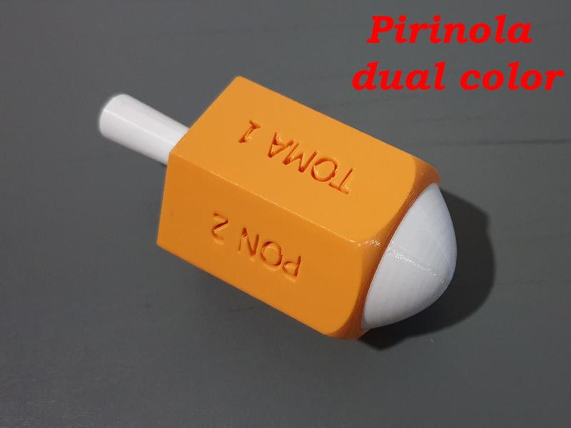 Spinning Top "Pirinola" Mexican game