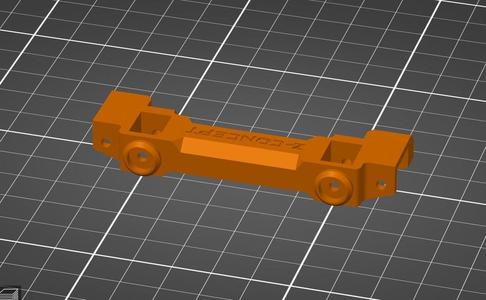 TRX4-body mount chasis