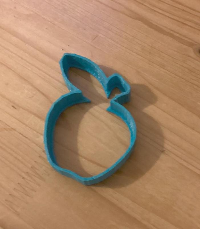 Apple cookie cutter