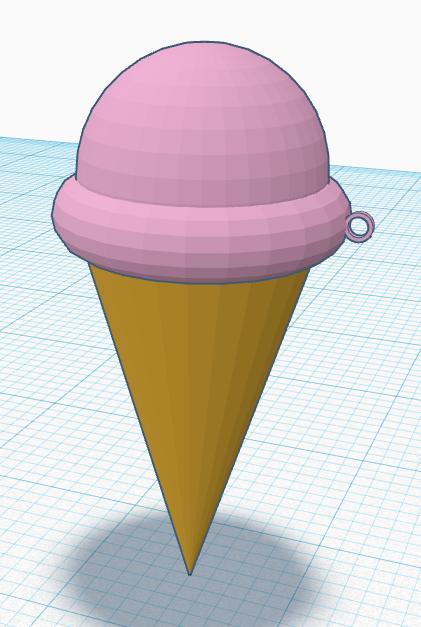 strawberry cone