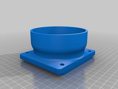 xTool P2 100mm Extractor Outlet