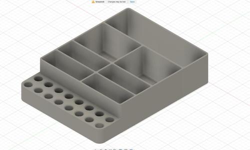 Kitchen packet organizer / baking accessories