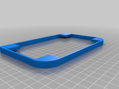 Porsche 944 speaker grill spacer (fixed stl)