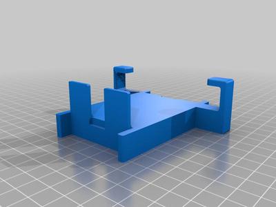 Mobile holder adapter horizontal to vertical tripod mount