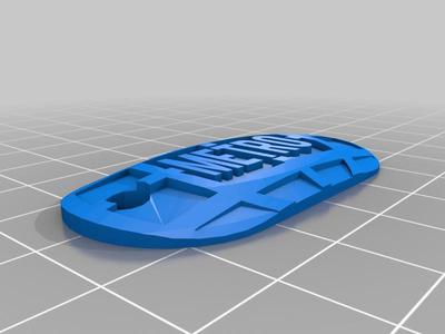 Geo Metro Key Chain
